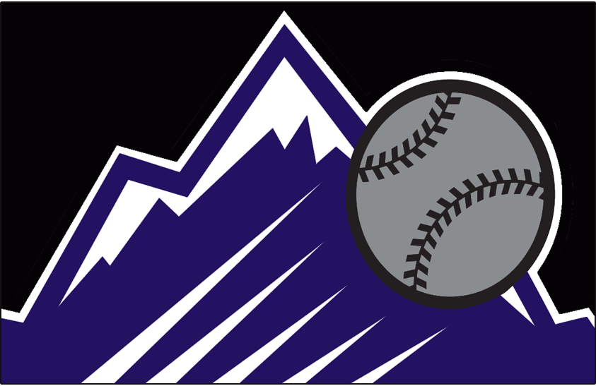 Colorado Rockies 1999 Special Event Logo vinyl decal